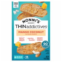 Nonni's® THINaddictives® Mango Coconut Almond Thin Cookies Perspective: Main