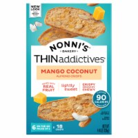 Nonni's® THINaddictives® Mango Coconut Almond Thin Cookies Perspective: Main