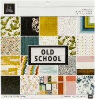Heidi Swapp Single-Sided Paper Pad 12"X12" 36/Pkg-Old School