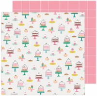 Maggie Holmes Garden Party Double-Sided Cardstock 12"X12"-Pastry Party