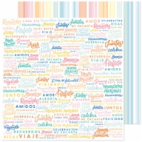Obed Marshall Buenos Dias Double-Sided Cardstock 12"X12"-Celebrates