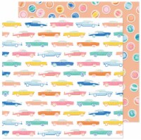 Obed Marshall Buenos Dias Double-Sided Cardstock 12"X12"-De Viaje