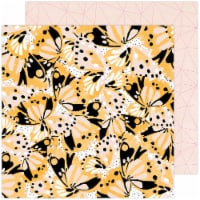 Amy Tan Brave & Bold Double-Sided Cardstock 12"X12"-Flutter