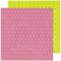 Amy Tan Brave & Bold Double-Sided Cardstock 12"X12"-It's Electric