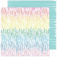Amy Tan Brave & Bold Double-Sided Cardstock 12"X12"-April Showers