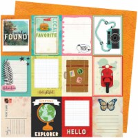 Vicki Boutin Let's Wander Double-Sided Cardstock 12"X12"-Wish You Were Here