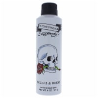 Christian Audigier Ed Hardy Skulls and Roses Deodorant Body Spray 6 oz