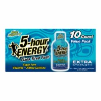 5 Hour ENERGY® Blue Raspberry Caffeinated Energy Shots Perspective: Main