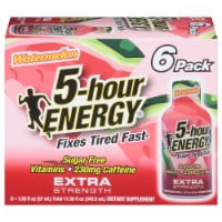 5-Hour Energy® Watermelon Extra Strength Energy Shot Multipack Bottles Perspective: Main