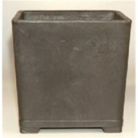 Bonsai Boy e1431 Brown Mica Bonsai Pot - Square Cascade