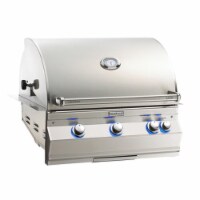 Fire Magic A660I-8EAN 30 in. Aurora Built-In Gas Grill with Backburner & Rotisserie - Natural