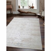 Glitzy Rugs UBSM00077C0009A94 4 ft. x 5 ft. 11 in. Machine Woven Crossweave Polyester Orienta