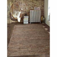 Glitzy Rugs UBSJ00010S00X04A1 3 x 5 ft. Hand Knotted Sumak Jute Solid Eco-friendly Rectangle