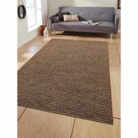 Glitzy Rugs UBSJ00059W0001A15 8 x 10 ft. Hand Woven Jute Eco-Friendly Solid Rectangle Area Ru