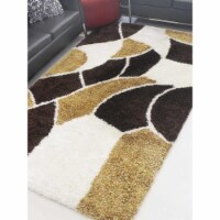 Glitzy Rugs UBSK00031T0000A9 5 x 8 ft. Hand Tufted Shag Polyester Contemporary Rectangle Area