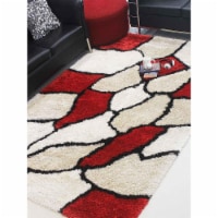 Glitzy Rugs UBSK00036T0000A11 6 x 9 ft. Hand Tufted Shag Polyester Contemporary Rectangle Are