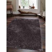 Glitzy Rugs UBSK00111T00X04A4 4 x 6 ft. Hand Tufted Shag Polyester Solid Rectangle Area Rug,