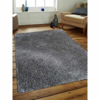 Glitzy Rugs UBSK00111T00Y13A4 4 x 6 ft. Hand Tufted Shag Polyester Solid Rectangle Area Rug,