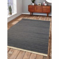 Glitzy Rugs UBSD00111H0032A9 5 x 8 ft. Hand Woven Flat Weave Kilim Wool Solid Rectangle Area