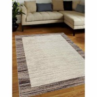 Glitzy Rugs UBSM00004M1701A51 4 ft. 4 in. x 6 ft. 4 in. Machine Woven Heatset Polypropylene C