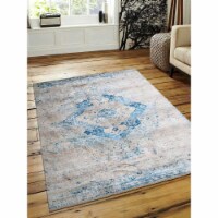 Glitzy Rugs UBSM00061C0003A99 1 ft. 8 in. x 2 ft. 10 in. Machine Woven Crossweave Polyester O