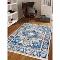 Glitzy Rugs UBSM00064C0003A99 1 ft. 8 in. x 2 ft. 10 in. Machine Woven Crossweave Polyester O