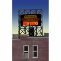Miller Engineering MIE339100 N & Z Scale Nathans Hot Dog Billboard