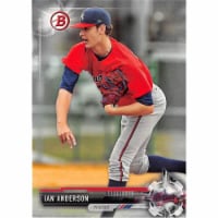 Autograph Warehouse 626875 Ian Anderson Baseball Card - Atlanta Braves - 2017 Bowman No.BD156