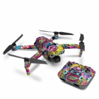 DecalGirl DJIMA2-FLASHYFLAMINGO DJI Mavic Air 2 Skin - Flashy Flamingo