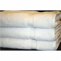 Rifz GOB131315012 GOB Collection Cotton Washcloth, White - Pack of 12
