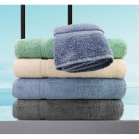 Rifz GOI131312CG GOI Collection Washcloths, Charcoal Grey - Pack of 12