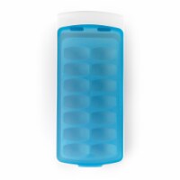 OXO Good Grips No-Spill Ice Cube Tray - Blue Perspective: Main