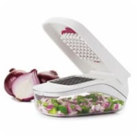 OXO Good Grips White Vegetable Chopper with Easy-Pour Opening Perspective: Main