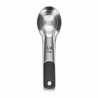 OXO Good Grips Stainless Steel Measuring Spoon Set - Silver/Black