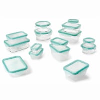 OXO Good Grips 30 Piece Food Storage Container Set with Matching Lids, Clear