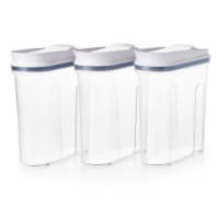 OXO Good Grips POP Cereal Dispenser - Clear/White Perspective: Main