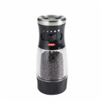 OXO Good Grips Salt and Pepper Grinder Set - Silver/Black, 2 pk - Fry's  Food Stores