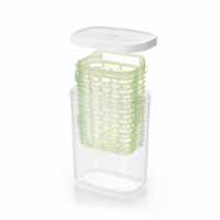 OXO Greensaver Herb Keeper - Clear/Green Perspective: Main