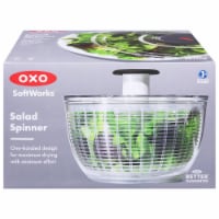 OXO Soft Works Salad Spinner - Clear/White