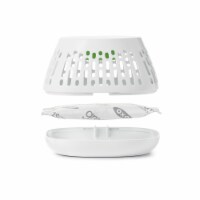 OXO Greensaver Standing Crisper Drawer Insert - White Perspective: Main