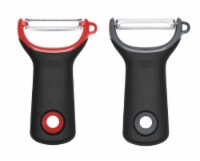 OXO Citrus Prep Peeler Set - Black/Red/Gray Perspective: Main