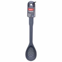 OXO SoftWorks Silicone Slotted Spoon - Peppercorn