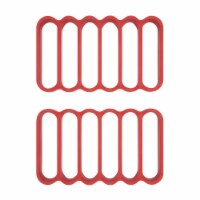 OXO Good Grips Red Silicone Roasting Rack Perspective: Main