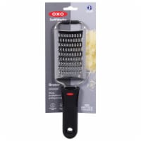 OXO Soft Works Ceramic Salt Grinder - Black/Clear, 1 ct - Fry's Food Stores