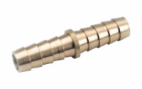Anderson Metals Corporations 1/4 in. Hose Barb  x 1/4 in. Dia. Hose Barb Brass Coupling -