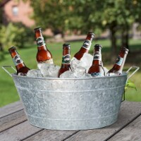 Minuteman C-51 Galvanized Steel Tub - Oval
