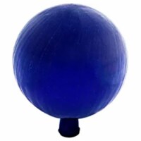 Achla Designs G12-BL-C 12 Inch Glass Garden Gazing Globe Sphere, Crackle Blue
