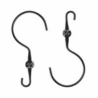 ACHLA Designs SEL-03-2 12 in. Extender with Wide Hook, Black - Pack of 2