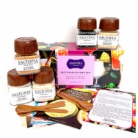 SALTOPIAs BOTTOMS UP, 5 Pack Variety of Flavored Salts, Sugars for Creative Cocktails