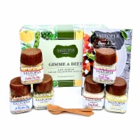 SALTOPIAs LOW-SODIUM SALAD SEASONINGS, 6 Pack of Flavors & Recipe Book for Healthy Salads